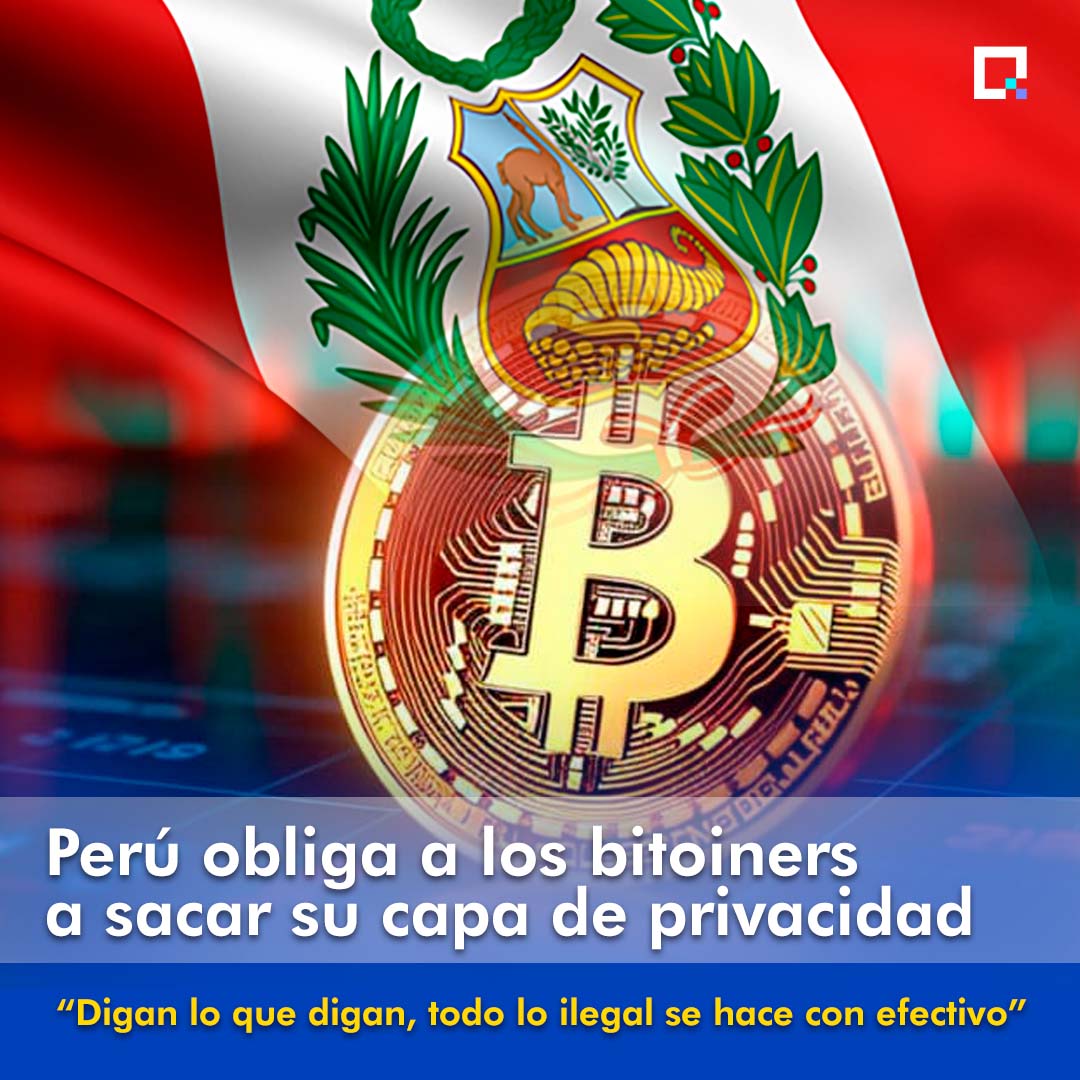 Qolkrex's tweet photo. ¡#Bitcoiners ahora los exchanges estarán obligados a informar transacciones!.
"Digan lo que digan, todo lo ilegal se hace con efectivo", señaló por su parte Julián Rojas CTO-Qolkrex Foundation, desarrollador web3 y de la comunidad de blockchain del Perú.

https://t.co/VKnRFaa3lW https://t.co/ipdO6N4VpW