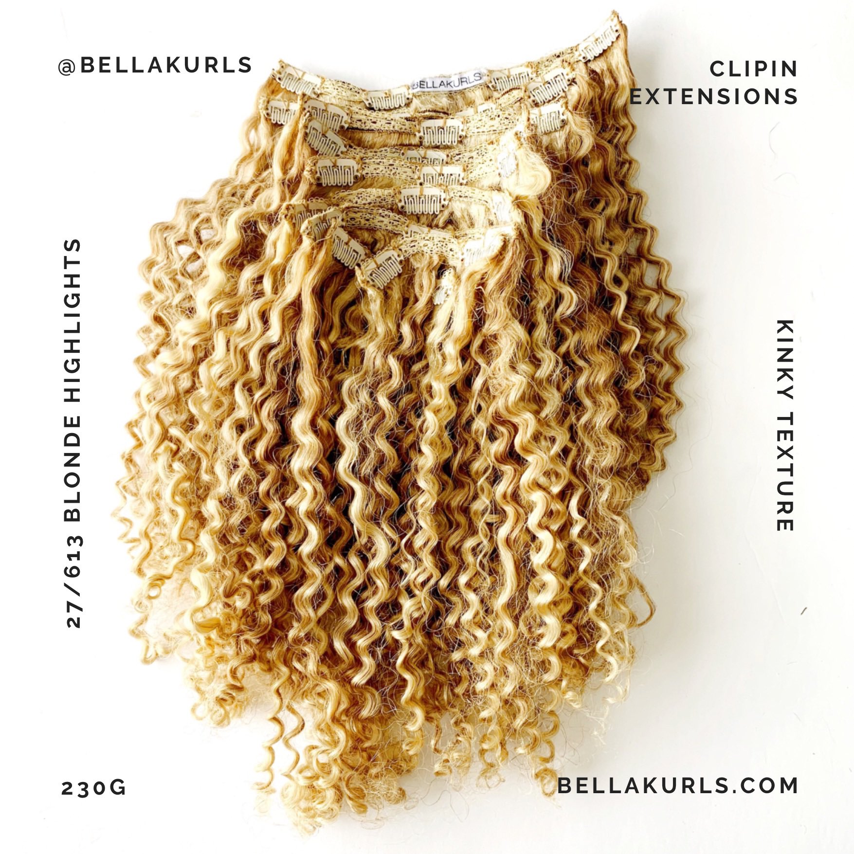 Curly hair clearance extensions bella kurls