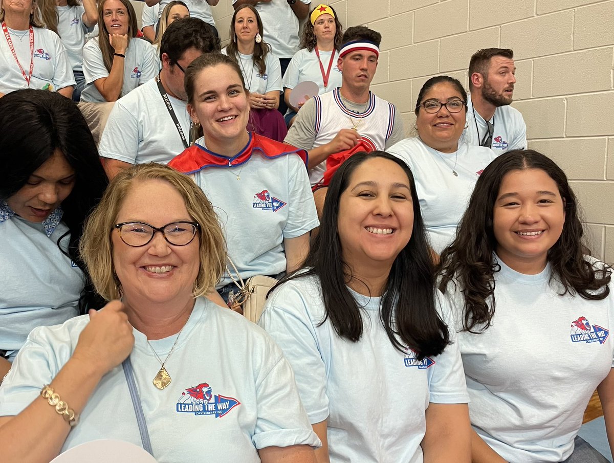 CISD Staff Pep Rally happening now! #castleberryisd #CISDdaretolead #immslions