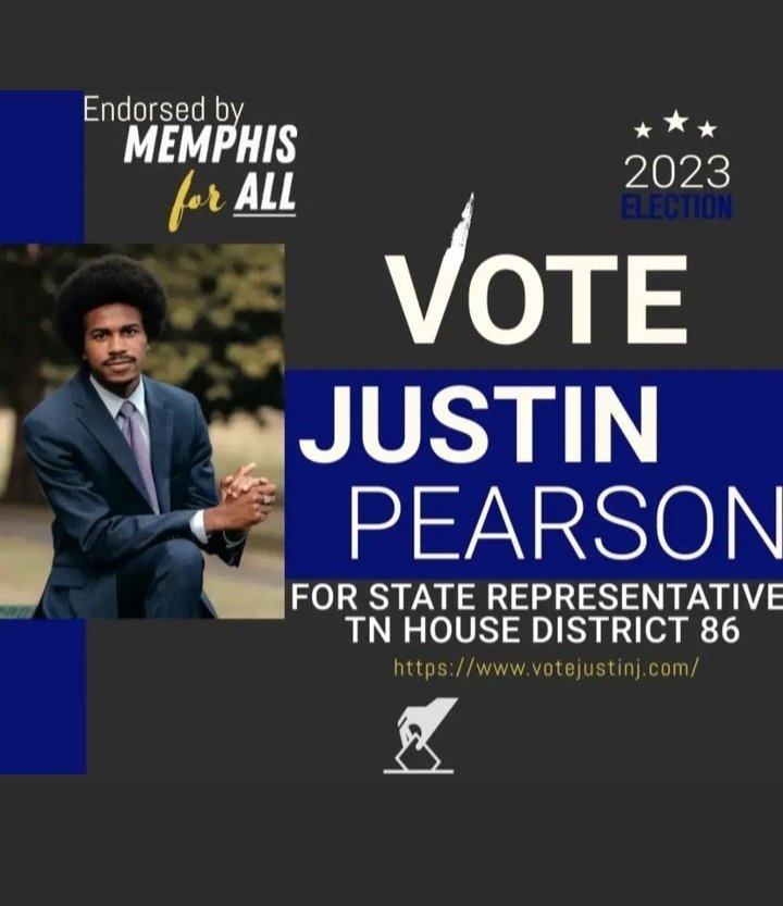 MemphisForAll's tweet photo. We supported him in his first Special ElectionPrimary...
His first Special Election General Election...
His second Special Election Primary...
Now we ask residents of TN House 86 to Vote for @JustinJPearson 1 more time this year, tomorrow 7am-7pm.
#GetOutAndVote
#JustinForJustice https://t.co/e8l19yct4k