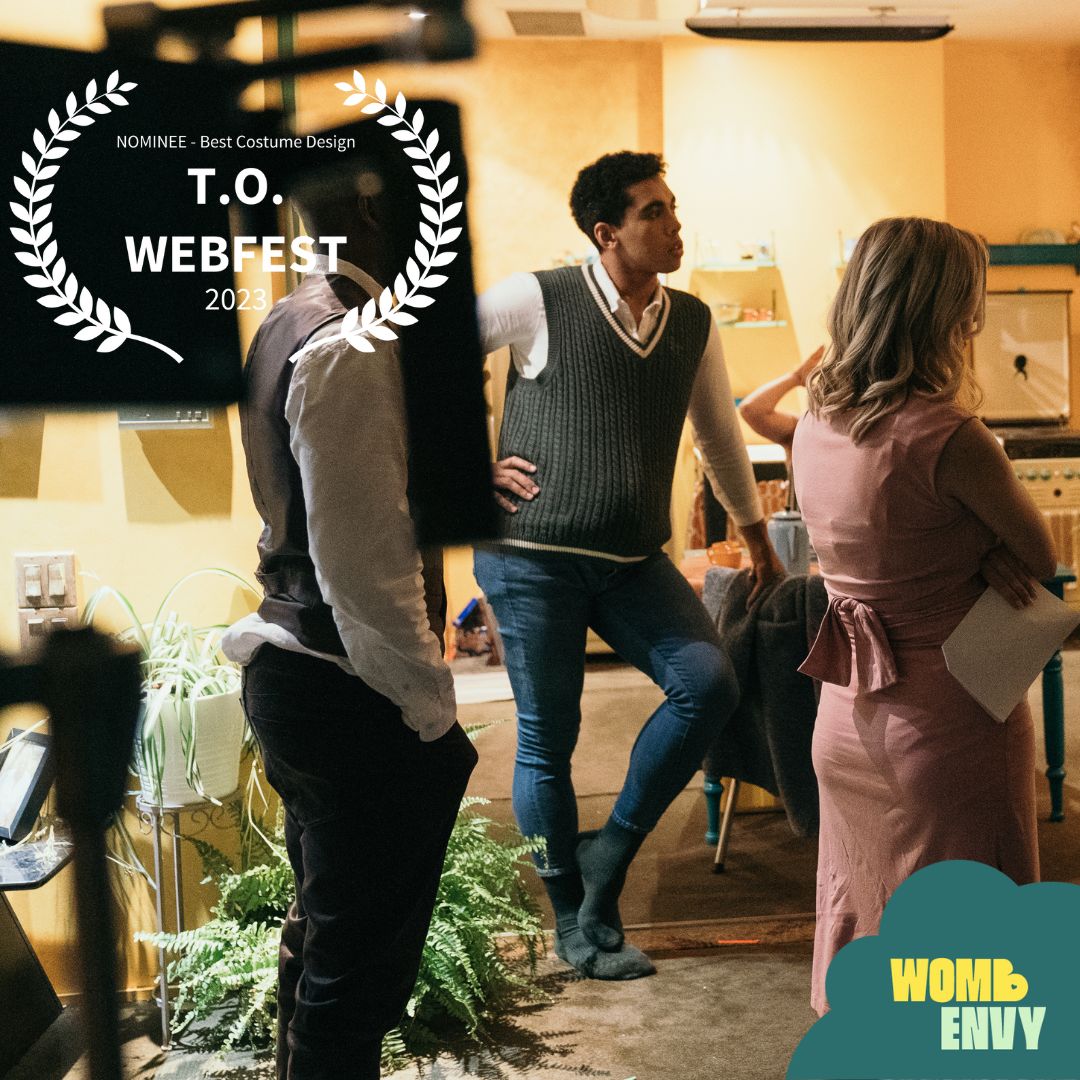 WombEnvySeries's tweet image. Congratulations to our costume designer @e.jorgen.sen for their T.O. Webfest nomination for Best Costume Design! We&apos;re so proud of their incredible work. #TOWebfest #CostumeDesign @BellFund @OntarioCreates @AccessibleMedia @OUTtv