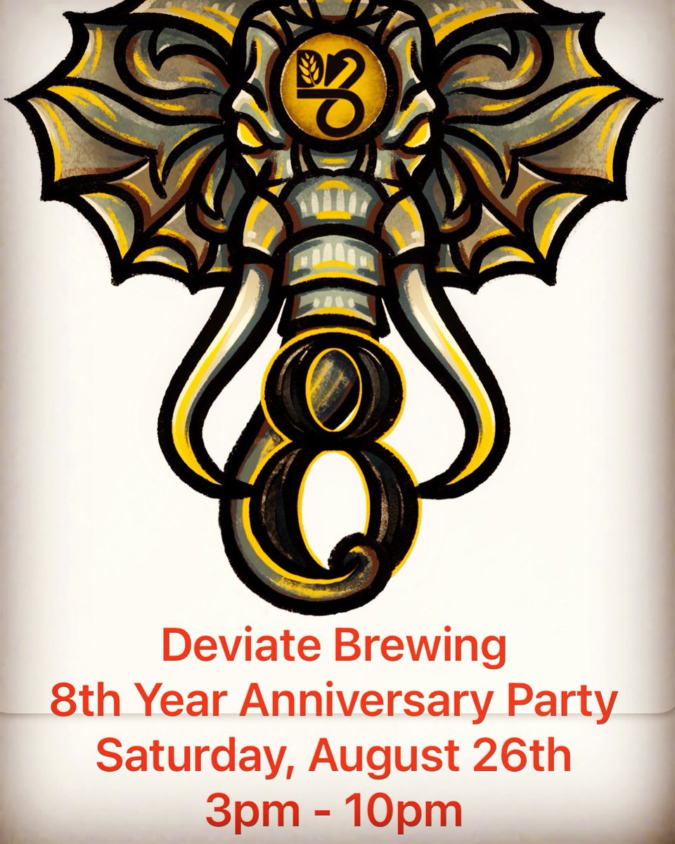DeviateBrewing's tweet image. Mark your calendars.   More details to come.