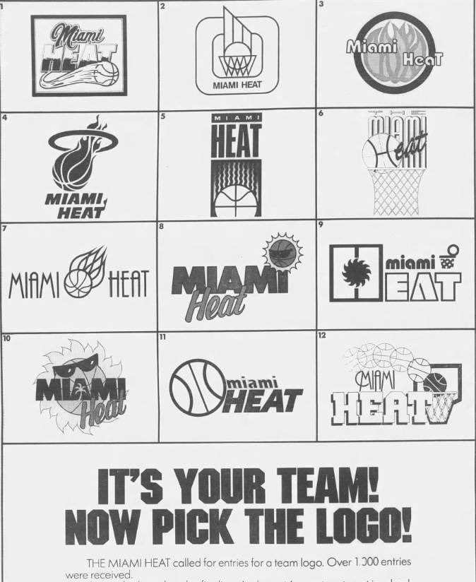 HeatvsHaters's tweet photo. IF number 4 wasn’t an option… 

which logo would you have picked for the Miami Heat? https://t.co/rAzeywMg4T