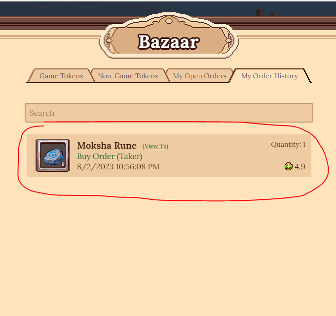 Kiekong's tweet photo. #HowBazaar
I sold one Moksha Rune on the Bazaar at @DeFiKingdoms and hope to win 3 more from this tweet!
https://t.co/nF5OUAEz5T
#DFKBazaar https://t.co/KdyfyZbVBf