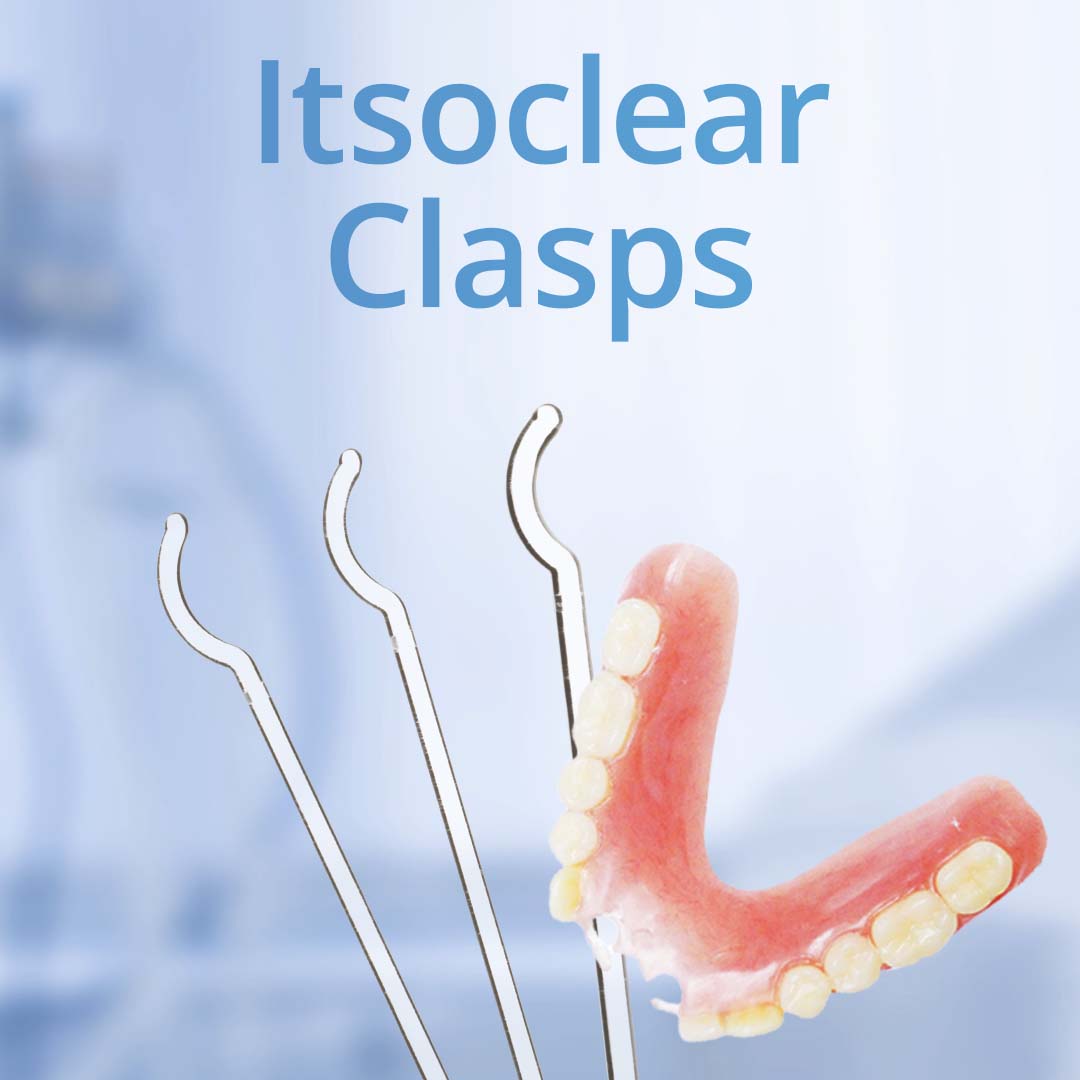 Produce and repair a clasp in less than 3 minutes with Itsoclear Clasps 🪝
.
Aesthetics are enhanced, time is saved, and profits are increased for new partial dentures, repairs, and metal clasp replacements. 
#DentalCare #DentalHygiene #DentalTips