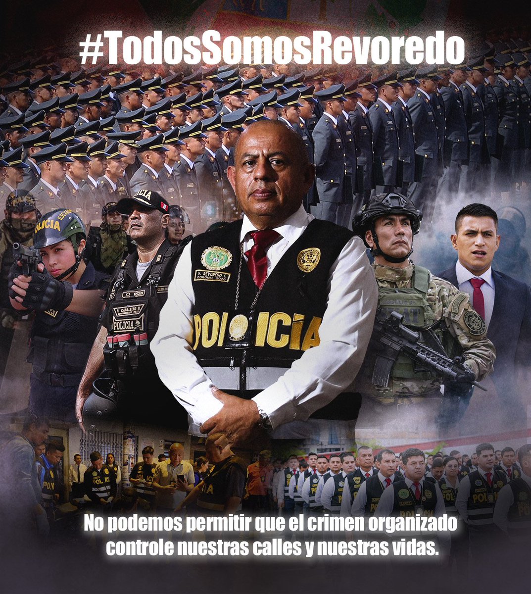 PoliciaPeru's tweet photo. Lo más preciado que tiene el ser humano, la vida. #TodosSomosRevoredo 💪 https://t.co/rmx01Lovs2