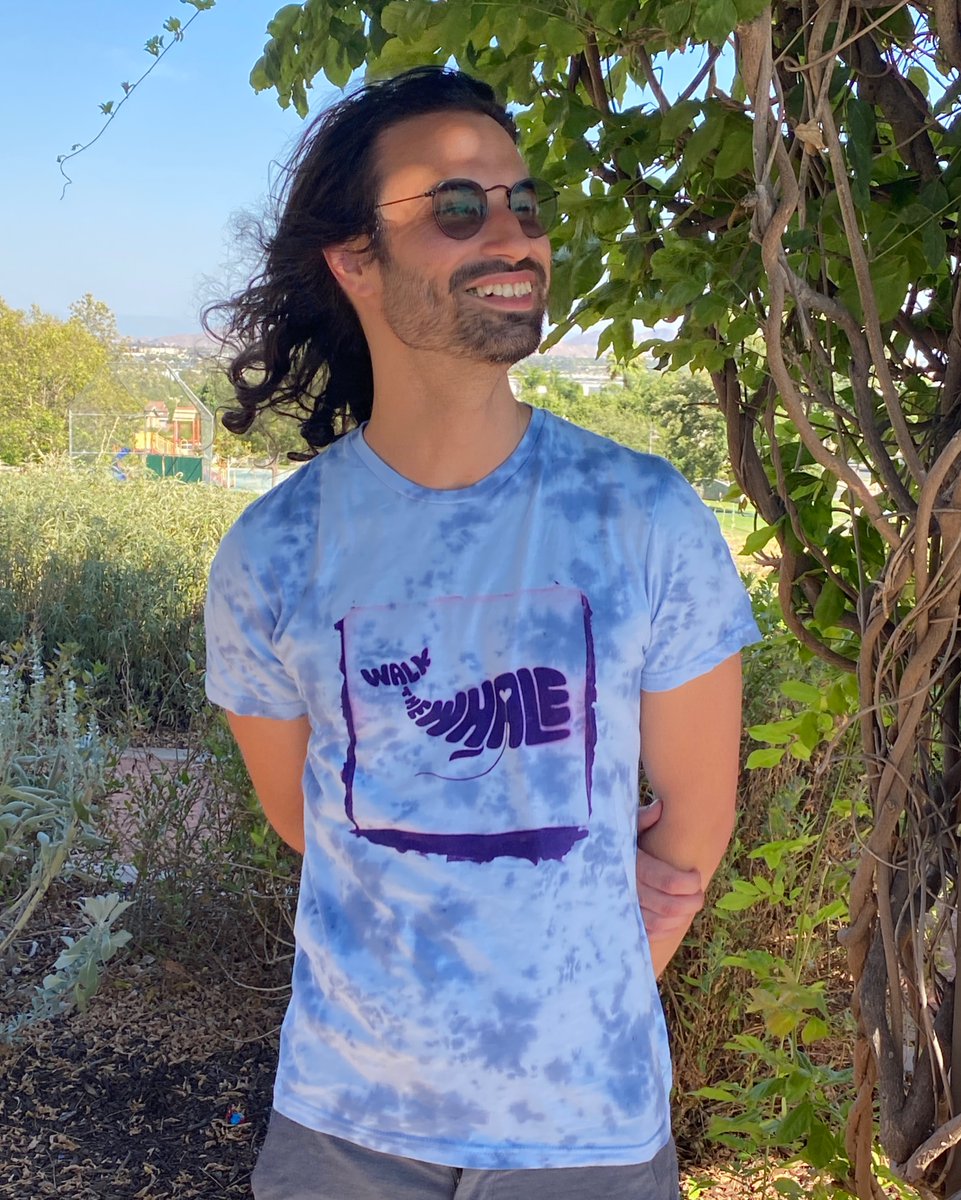 WalktheWhale's tweet photo. Our NEW MERCH is here, and it's truly one-of-a-kind! 🌈 Our friend @HeliosPrints on Instagram sunprinted and hand dyed each one! Each color is available in sizes XS through XL!  +++buy it when and where+++ https://t.co/KkSmHdCJDm