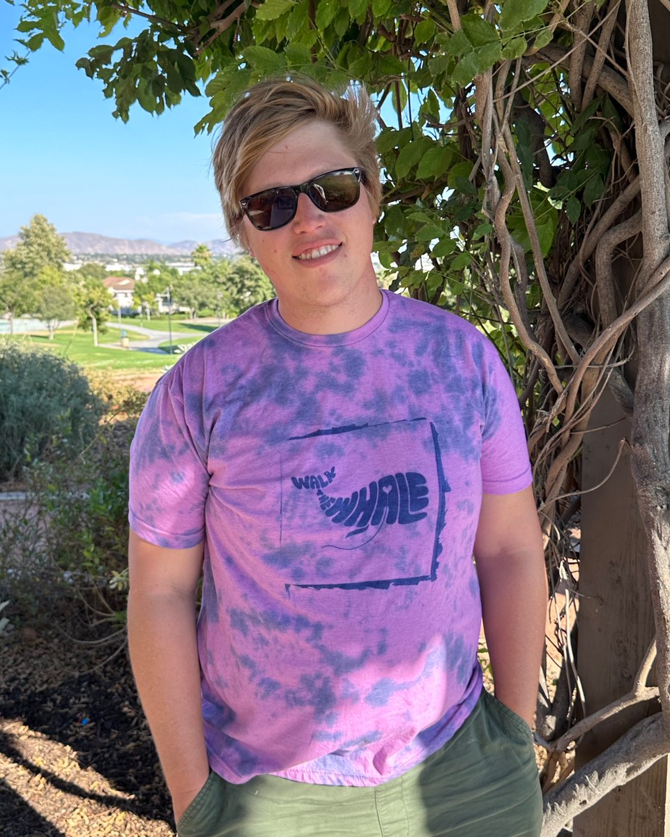 WalktheWhale's tweet photo. Our NEW MERCH is here, and it's truly one-of-a-kind! 🌈 Our friend @HeliosPrints on Instagram sunprinted and hand dyed each one! Each color is available in sizes XS through XL!  +++buy it when and where+++ https://t.co/KkSmHdCJDm