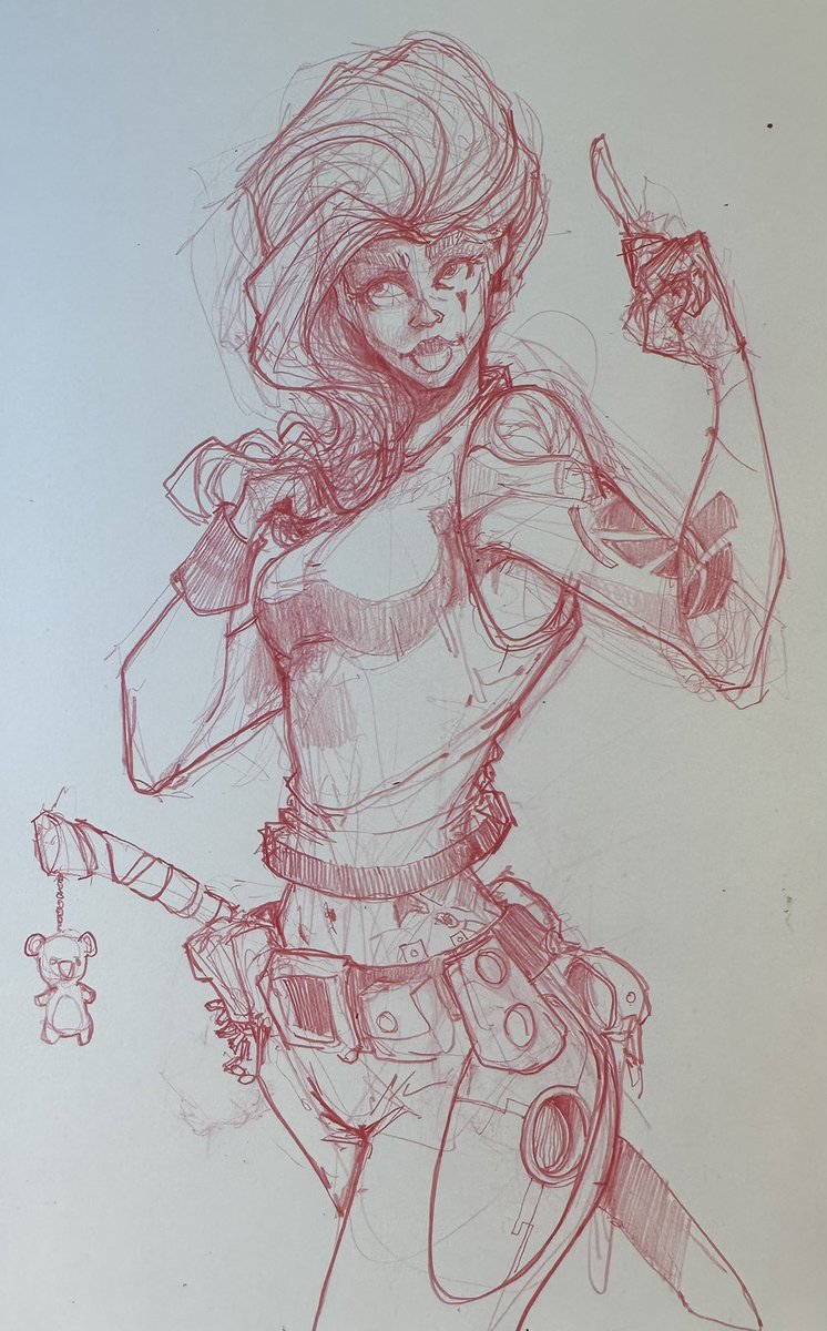 Doodlebags's tweet photo. Staying in the #cyberpunk world with another #razorgirl working in the #sprawl
.
.
.
.
.
#sketchtime #neuromancer #redpencil #countzero #ninja #cyberpunkgirl #cyber #tattoo https://t.co/VdwuNmsz6Q