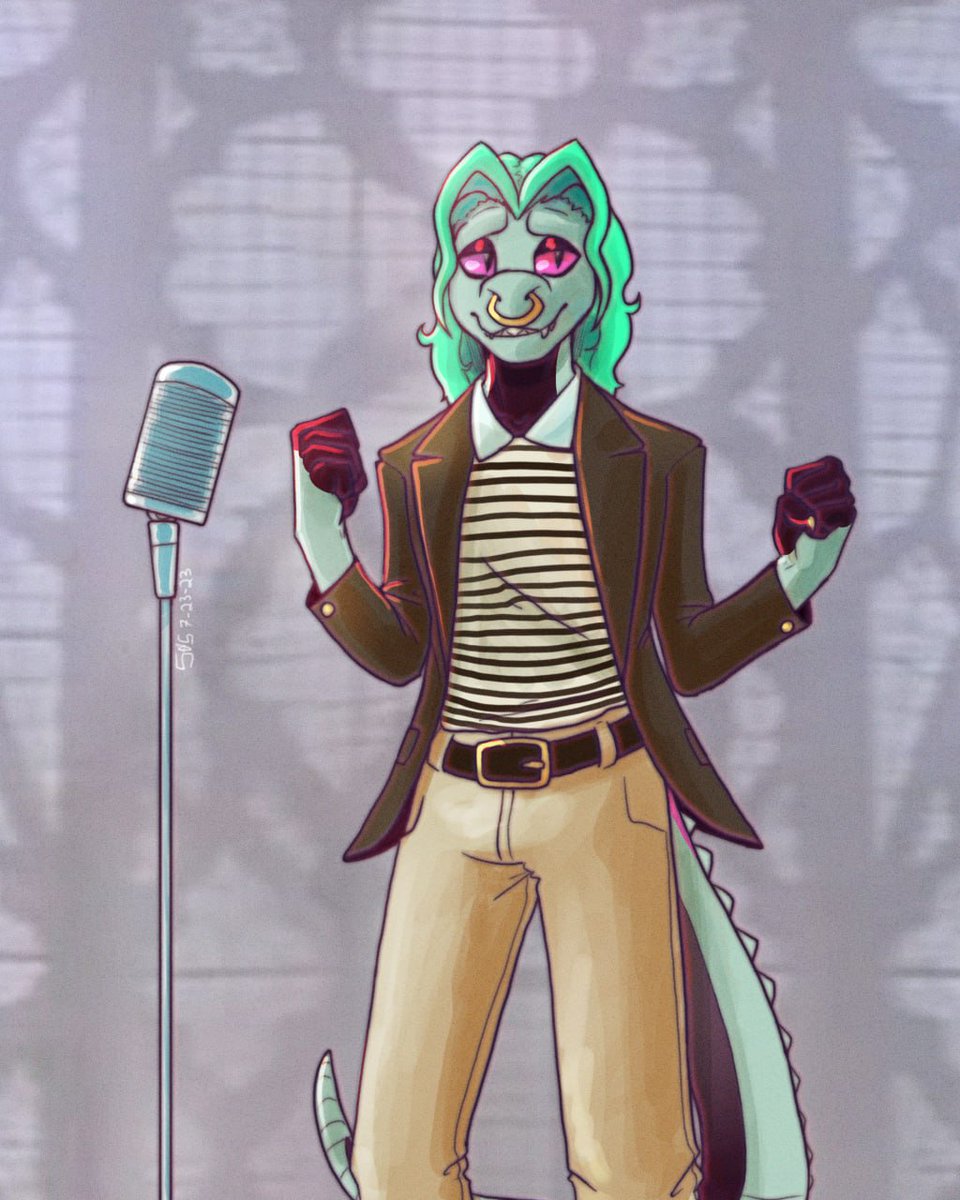 StudiosStarsick's tweet photo. Get Rolled π£
#furryart #furryartwork #furry #crococ #scale #scalieart #anthroart #rickroll #nevergonnagiveyouup #gatoroc #twitterart https://t.co/W4bOIwexI8