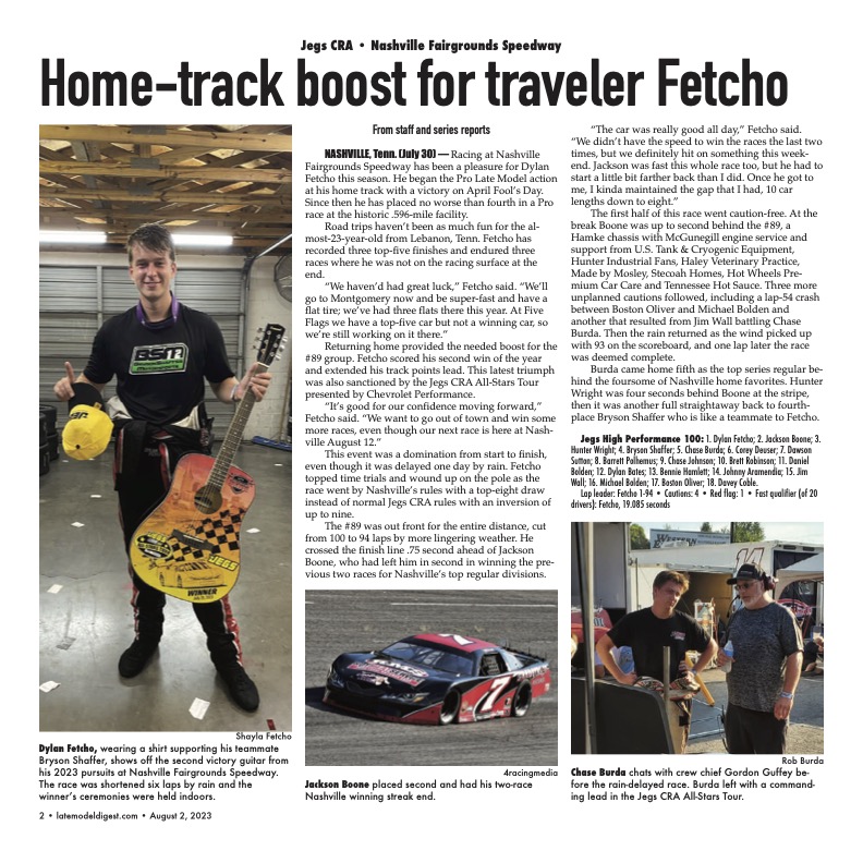 JimCarsonLMD's tweet image. Pages 1-4 of today's #LateModelDigest Wednesday Winners (since TwitteX will only allow four images in one tweet) - @RaceFairgrounds @CRAracing @sayrespeedway @ThunderRoadVT