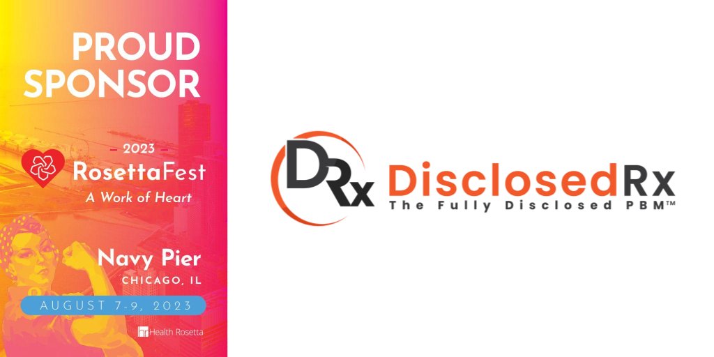 Disclosed Rx was an integral solution in Synthomer’s health plan transformation, providing improved access to low or no-cost Pharmacy services. Join the Disclosed Rx team at #RosettaFest on Aug 7-9 in Chicago . Register: hubs.li/Q01ZvKMb0