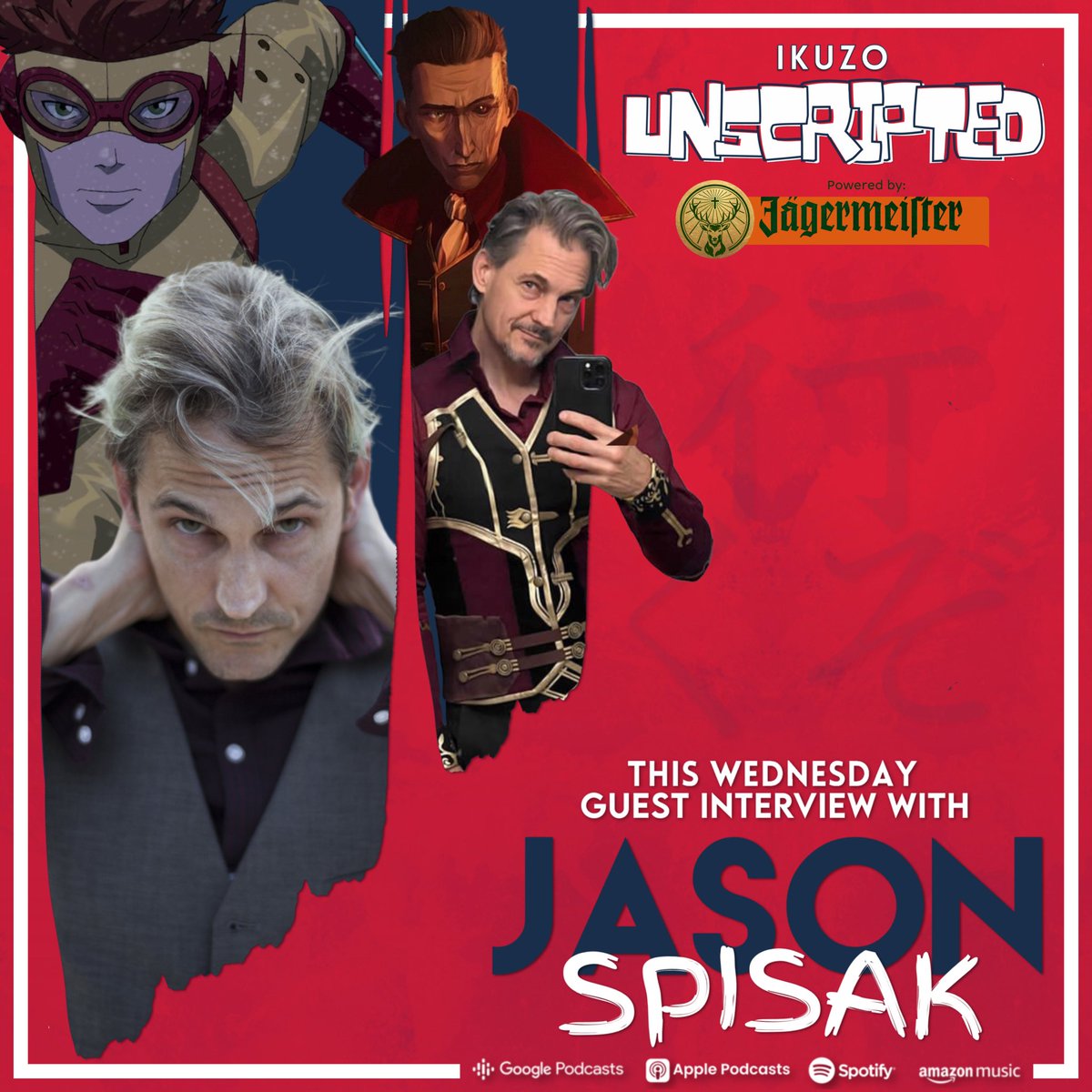 unscriptify_it's tweet photo. Silco, Oswald Cobblepot, Ollivander, Wally West... our guest at this time, Mr. Jason Spisak, voiced all of them and some more. Check out the latest episode, available now, everywhere!!!
#silco #arcane #leagueoflegends #oswaldcobblepot #ollivander #wallywest #jasonspisak https://t.co/zlsMM3ix1d
