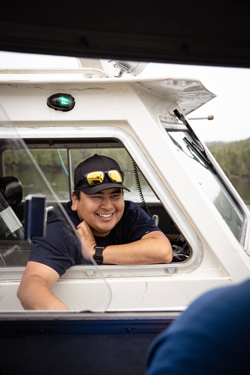 Our local guides share their expertise and knowledge on the traditional lands and waters of the Gwa’sala Nakwaxda’xw Territories, offering guests a unique look into the cultural history of the Kwakwaka'wakw Nations. Be sure to say Hi to Gabe next time you see him around! 👋🏼