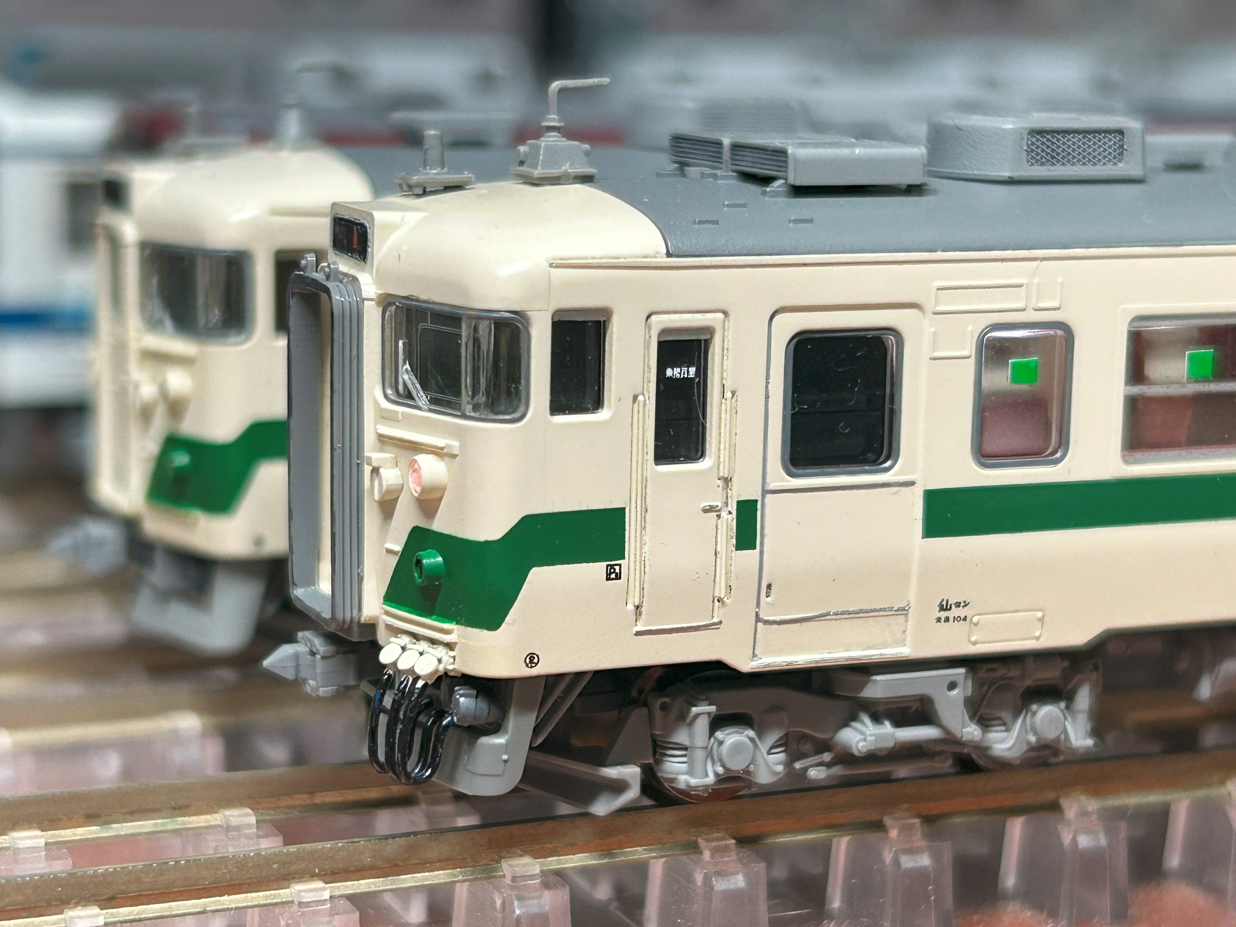 kato製加工　455系東北色更新車　角目 kato製加工 455系東北色更新車 角目 kato製加工 455系東北色更新