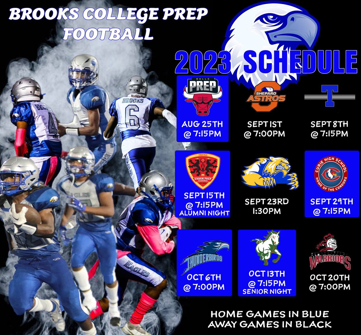 Brooks Football Team tweet media