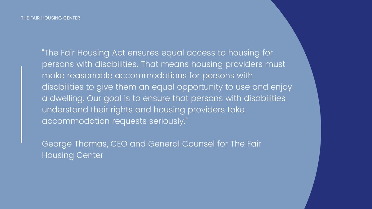 ToledoFHC's tweet photo. Great news! The Fair Housing Center and Nalls Davis recently settled a lawsuit that alleged two local housing providers violated fair housing laws. Here are the key takeaways and details of the case. https://t.co/5MtP4o6zwi