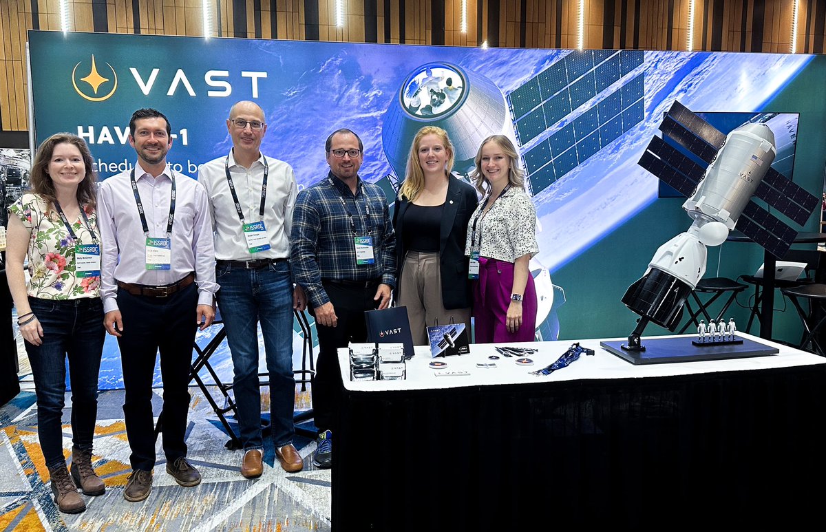 This week, Vast is at the ISS Research and Development Conference (ISSRDC). We had the chance to host a booth and present on stage to introduce our roadmap and Haven-1 payload opportunities to the ISS community.