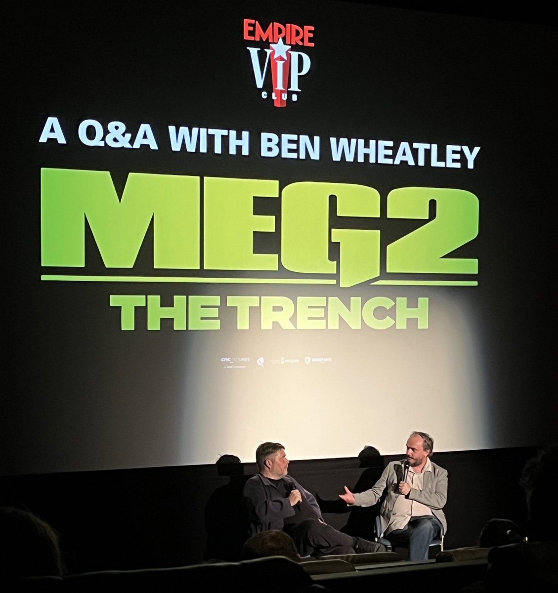 “Jaws 2, that’s my favourite,” jokes Wheatley of the ultimate cinematic shark saga, before clarifying: “Jaws 2 is obviously the better film than Jaws 3.”

Obviously, the original Spielberg classic looms largest for the director. “Jaws itself is my favourite film, I think. I watch