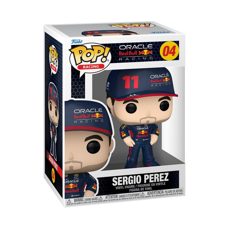 FastestPitStop's tweet photo. Funko Pop! will release official Max Verstappen and Sergio Perez figures. 

You can preorder them now, expected release is Q4 2023.

#F1 https://t.co/ZzepRqZUBA