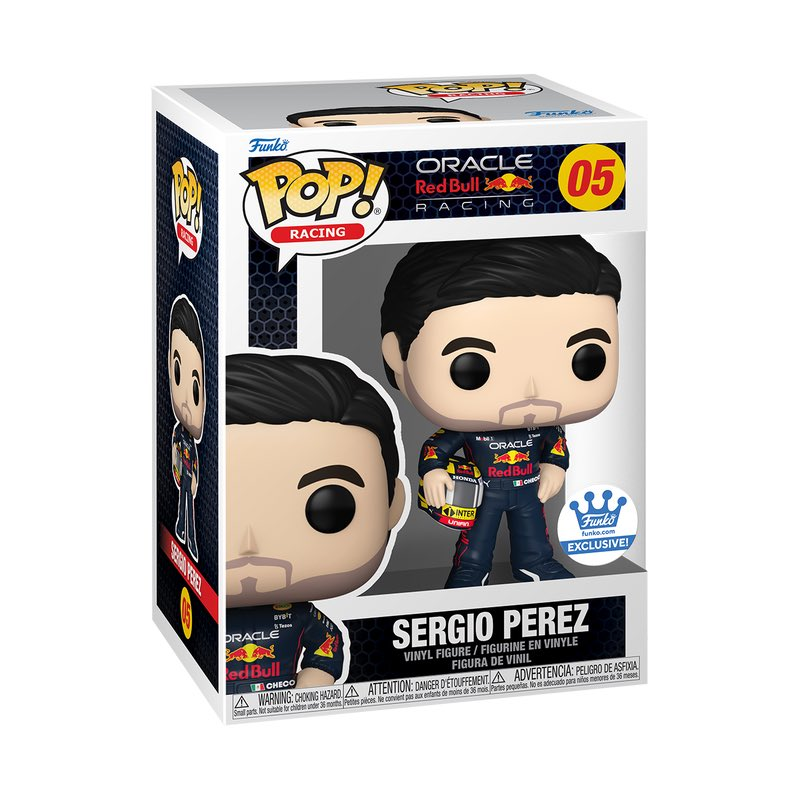FastestPitStop's tweet photo. Funko Pop! will release official Max Verstappen and Sergio Perez figures. 

You can preorder them now, expected release is Q4 2023.

#F1 https://t.co/ZzepRqZUBA