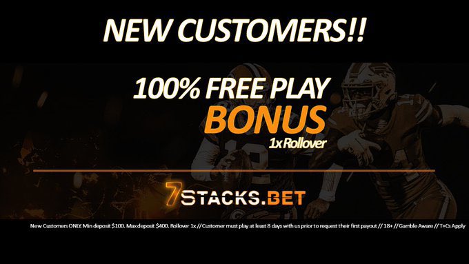 7stacksports's tweet photo. 🚨NEW CUSTOMERS!!
Sign-up today and get your deposit MATCHED ROLLOVER 1x!!
DM us for info!!
#GambingTwitter #7Stacks #YouWinWePay https://t.co/33ZQNnrPo4
