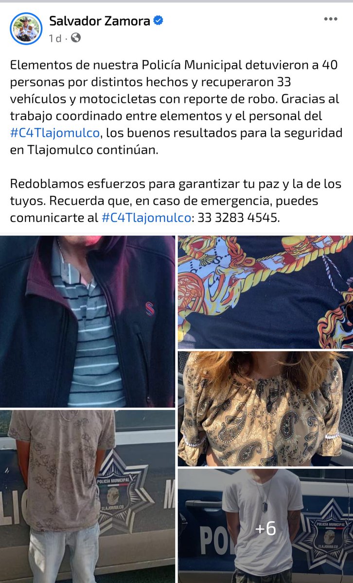 AlarconYoz's tweet photo. Mentira!!!! #C4Tlajomulco me negaron cámaras ya con denuncia escrita @SalvadorZamoraZ @GobTlajomulco  tus cámaras de C4 cuando van a estar disponibles en el tiempo q se requieran y no en 10 días ya q se borra la evidencia!! Tus autoridades coluidas con la delincuencia!! https://t.co/PkCEUbuTg7
