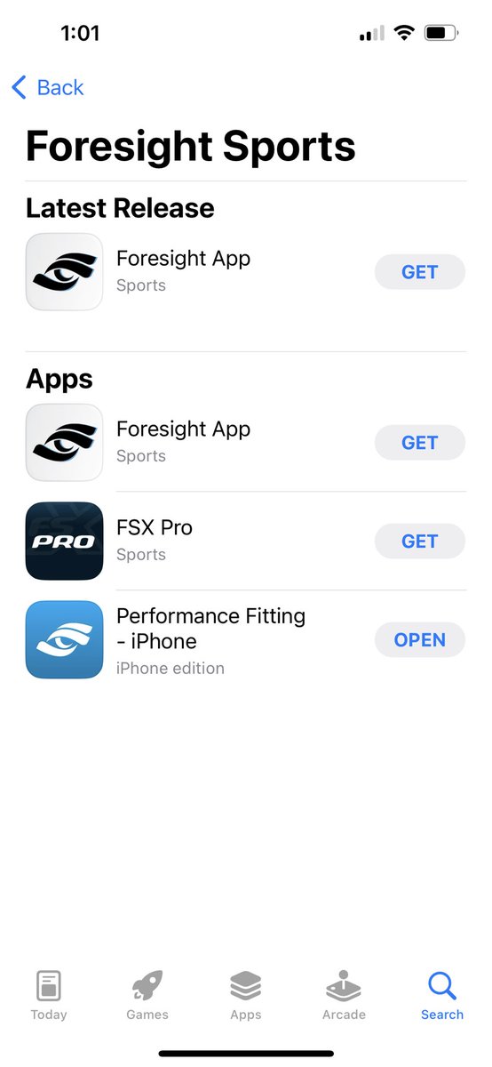 Foresight App just dropped! Check it out. Lots of video content and now Bluetooth connectivity to devices - even shot sessions!