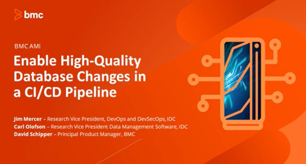 Watch this on-demand webinar to learn how integrating #mainframe database changes into your CI/CD pipeline can help improve database management, application performance, and overall agility.

loom.ly/_UITmNY