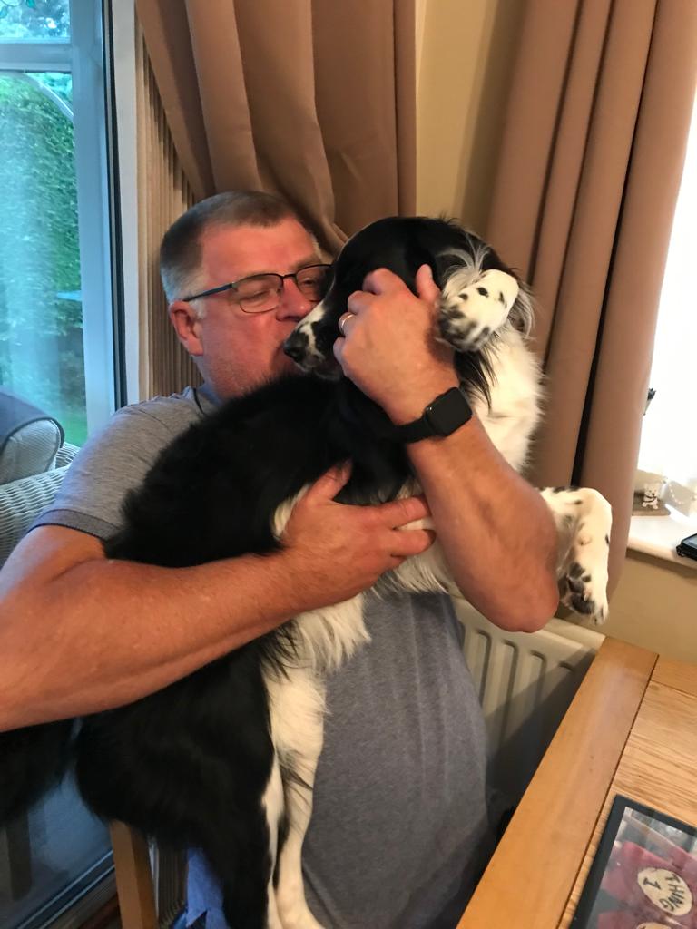 Someone doesn't like the thunder