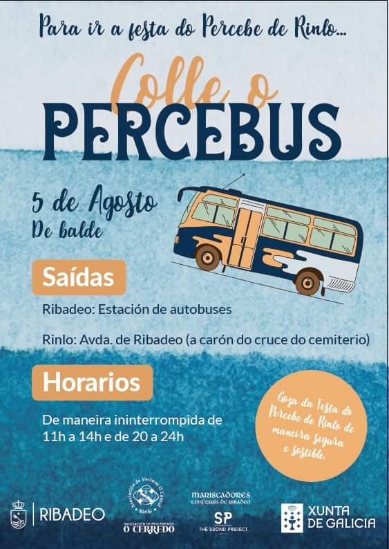 𝔽𝕚𝕟 𝕕𝕖 𝕤𝕖𝕞𝕒𝕟𝕒 🔝 𝕖𝕟 #ℝ𝕚𝕟𝕝𝕠. 
✔️ 4️⃣ Agosto: Homenaje al mar con Os Quinquillans y la BMMR.
✔️ 5️⃣ Agosto: #FestadoPercebe. Servicio gratuito de autobus desde #Ribadeo.