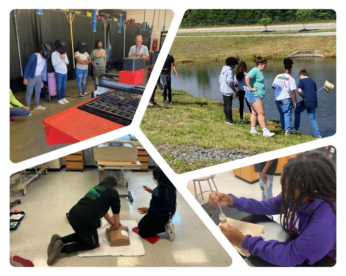 CTECharles's tweet photo. This year's CTE Exploration Camp was a success! @CCPS middle school students had a chance to #ExploreCTE with hands-on activities and demonstrations! For more CCPS CTE info, check out, https://t.co/hvJW7gBTas https://t.co/WanZ3OftHX