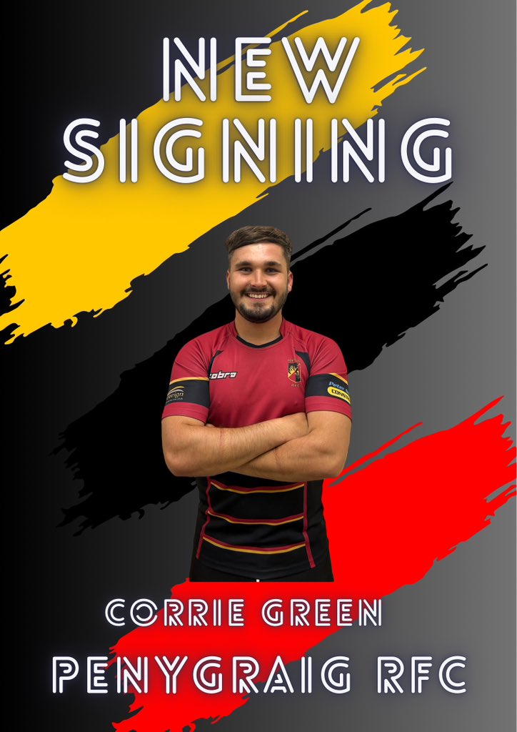 ❤️🖤💛New Signing❤️🖤💛

Corrie Green Aka Tiger woods has re-joined for the coming season turned out for multiple division 1 teams last year, nice to have him settled in the centre for the season a big character on and off the field✍🏽