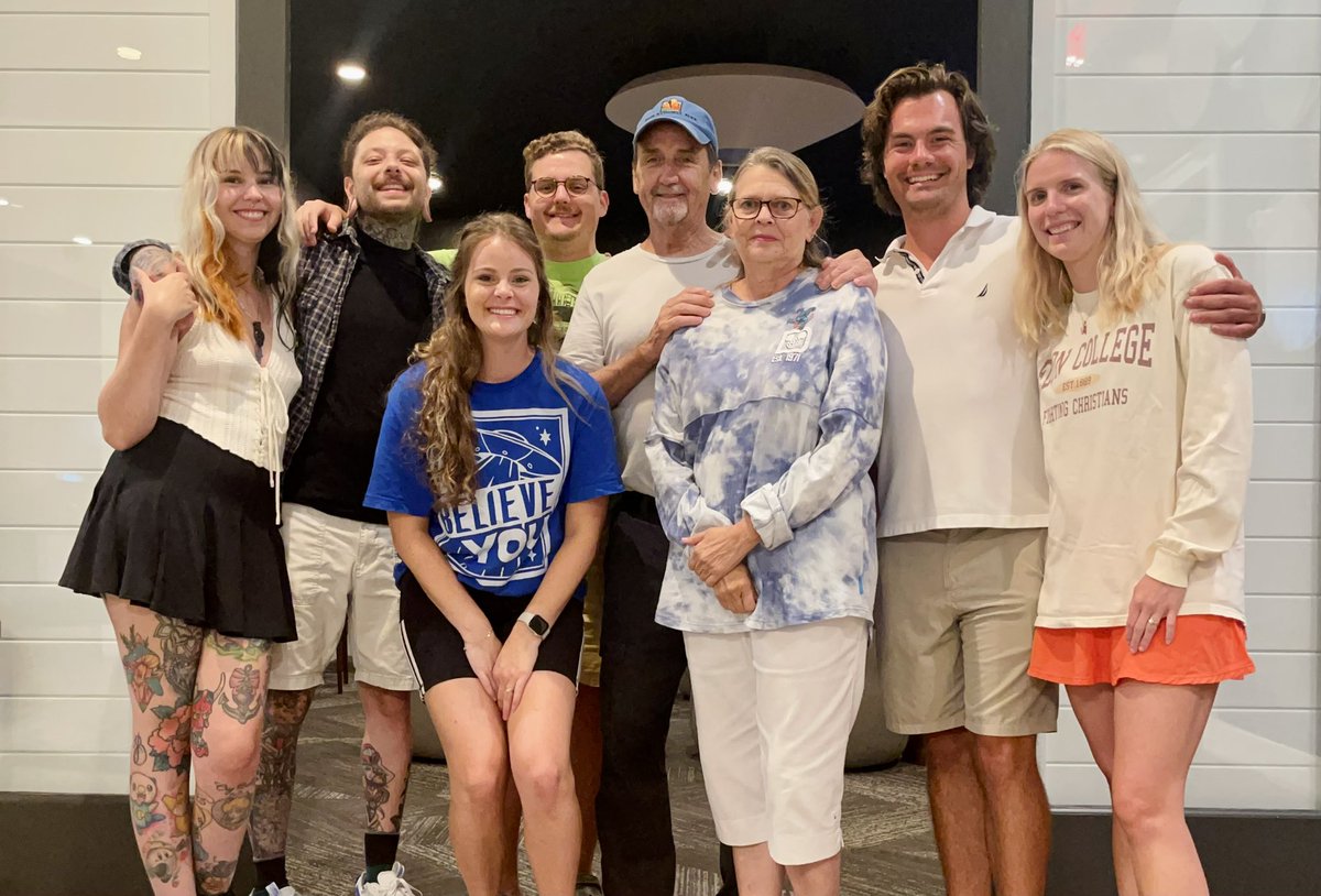 RyanDBledsoe's tweet photo. I had an incredible time with friends and family watching the finale of @HISTORY’s Beyond Skinwalker Ranch! Amazing! I encourage everyone to watch this episode ASAP! It was an incredible telling of our story, and a mind blowing demonstration of dad’s connection to the phenomenon. https://t.co/rHMiHzRGC7