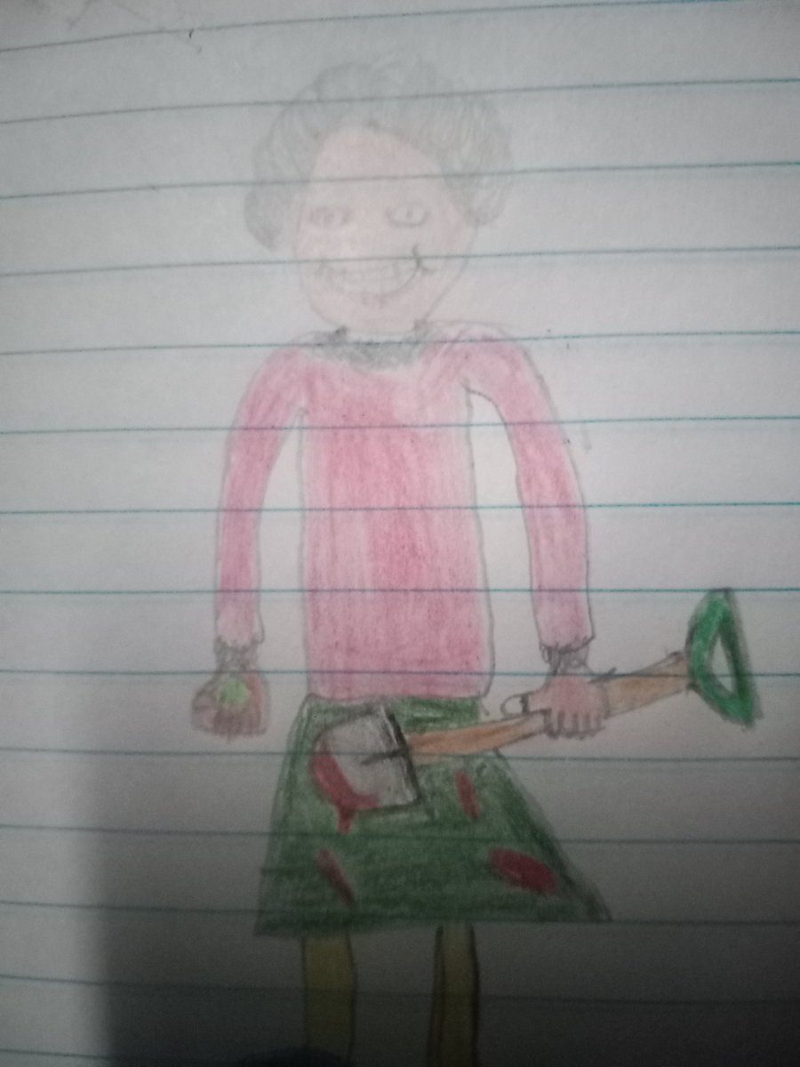 link2468013579's tweet photo. @crystalkitti I know I should have asked before making a drawing of ya killer, but hope this is a pleasent surprise. Be honest when you review it. https://t.co/h4y3J7cHjg