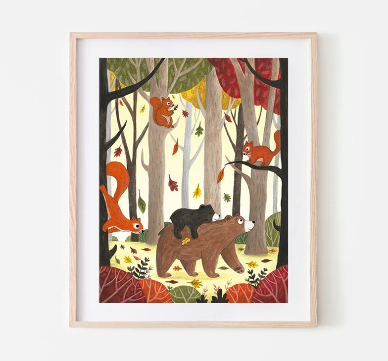 Good morning #earlybiz I got a ★★★★★ review on this cute mom and cub bear art print. Thanks Jim etsy.me/3rWBJBL #etsy #etsyseller #review #art #shopindie #gift #firsttmaster #thursdaymorning #handmade #wallart #autumn #bear #woodland #nursery #giftidea #shopsmall