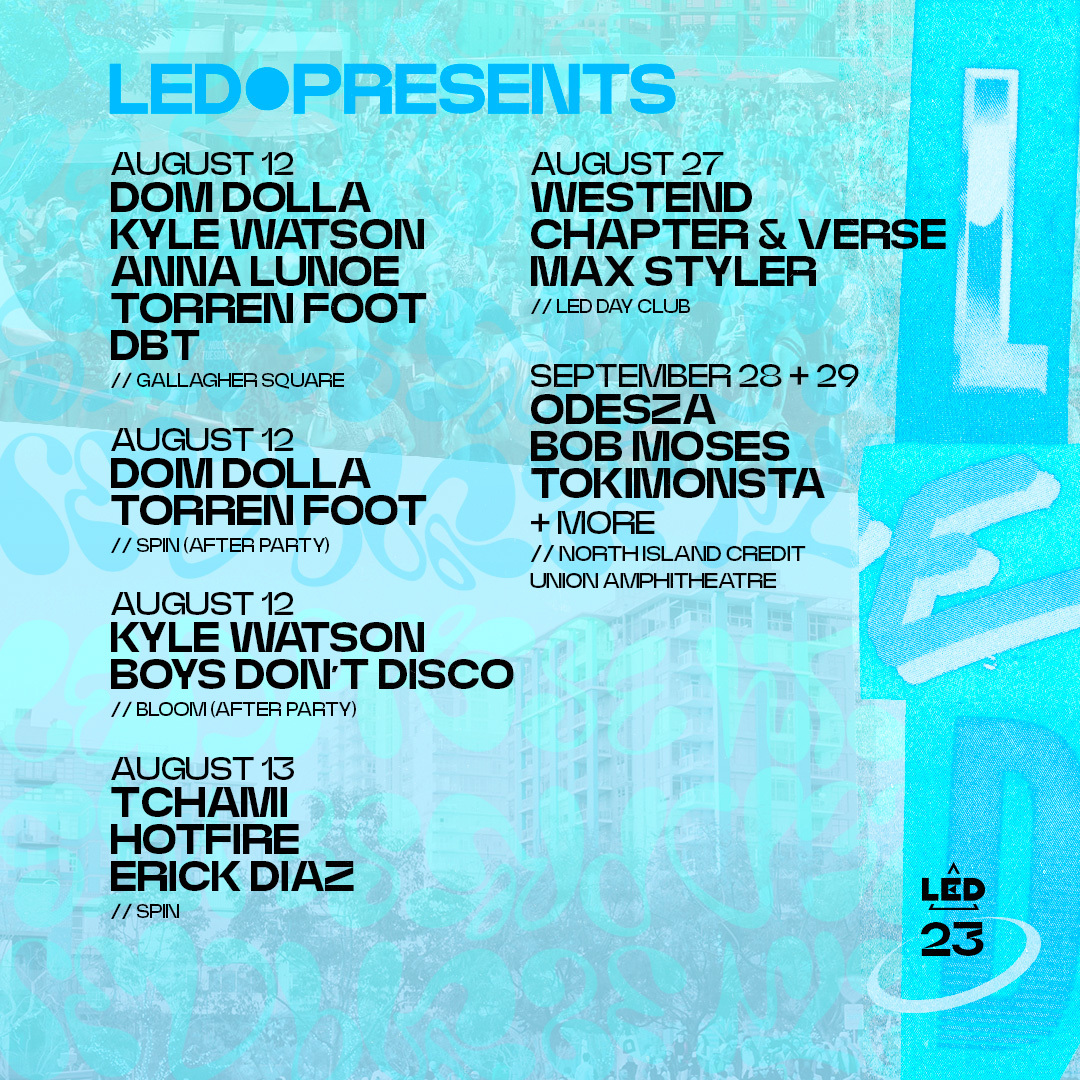 Let August begin 🔥

Get all your tickets at LEDpresents.com 🎟️