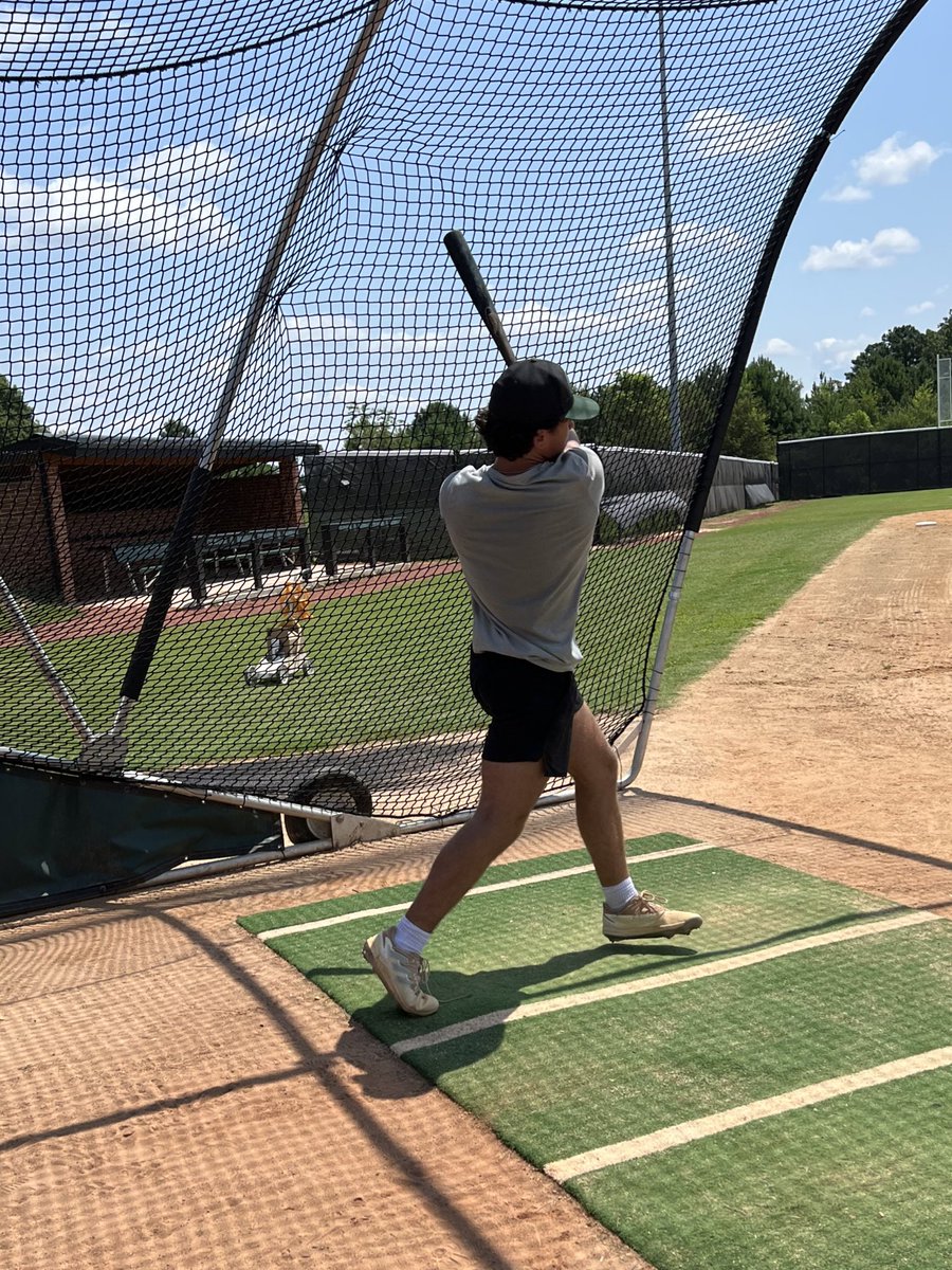 We had special visitors at Crusader Park yesterday after camp. Always nice to have Crusader greats <a href="/_BrandonC13/">Brandon Crabtree</a> (NC State) <a href="/jarrett53351693/">jarrett</a> (Liberty) and <a href="/landonjones2_/">Landon Jones</a> (Belmont Abbey) back home preparing for their first college season. #Graceball
