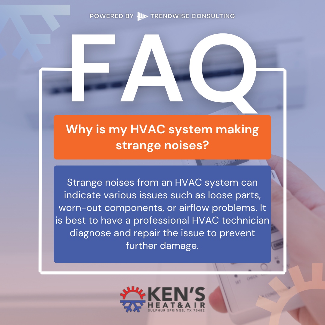 kensheatair's tweet image. Have questions about your HVAC system or simply need quick and reliable repairs? Contact the experts at Ken's Heat &amp;amp; Air! ☎️✅

📞 kensheatandair.com/contact-us
☎️ 903-383-2227

#HVACFAQ #HVACQuestions #HVACHelp #HVACAnswers #HVACEducation #HVACSulphurSpringsTX #HVACEastTX #HVACExpe...