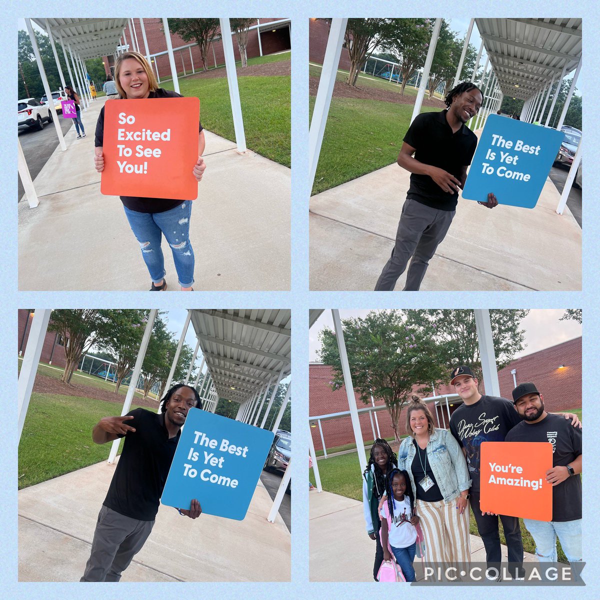lachon2's tweet photo. My favorite duty is car rider. Today was a great day to be a #Wildcat #LGEveryday #learnInHenry @LGE__HCS #bestfirstday #turningpointchurch https://t.co/neaFL9WMj2