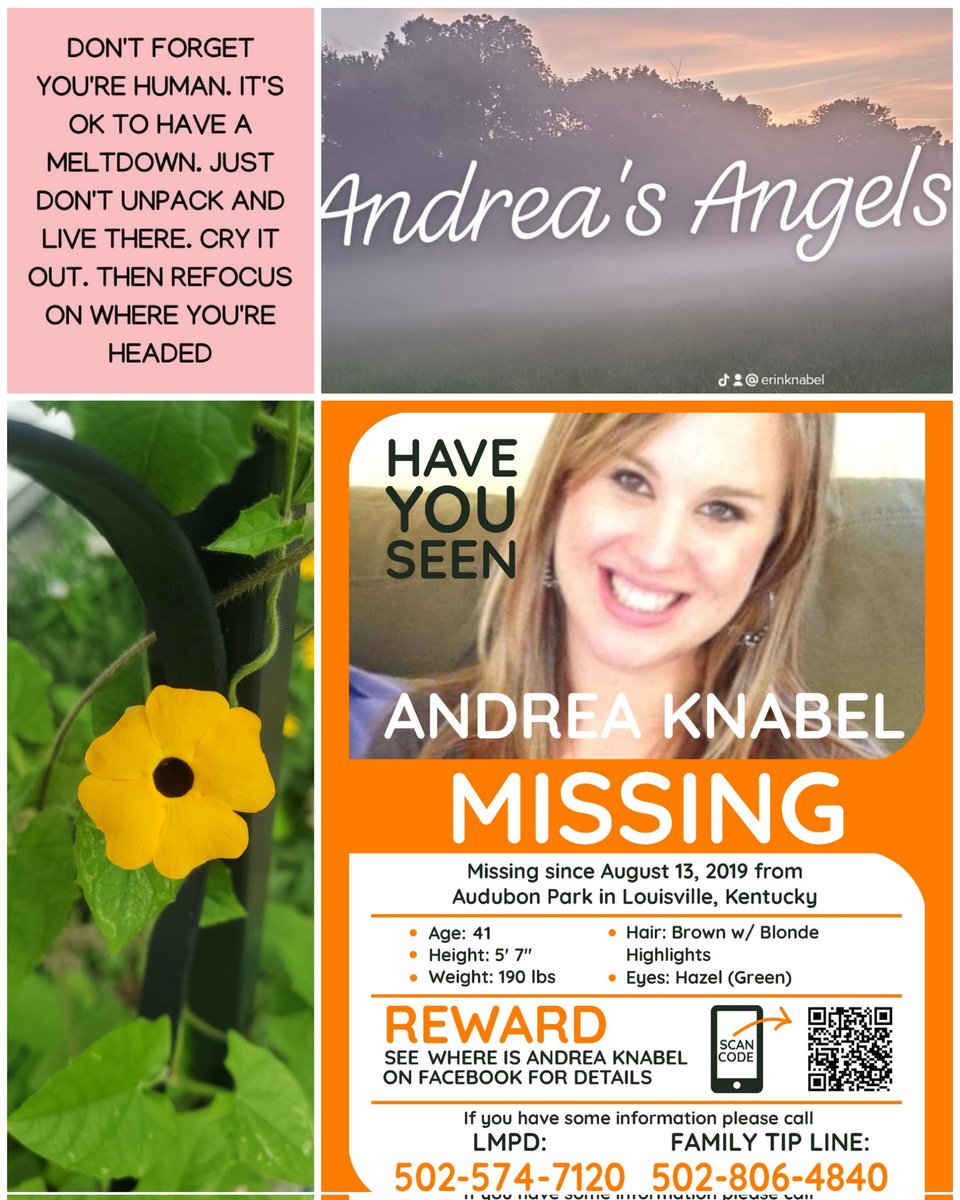 Please share to help find my sister! Please call 502-574-7120 (lmpd)
And 
502-806-4840 (family tip line)
With any info! 
#whereisandreaknabel #findingandrea #andreaknabel #fyp #fy #LMPD #viral #Louisville #PleaseShareThisPost #helpingothers #x #BBNaijaAllStars #earthquake