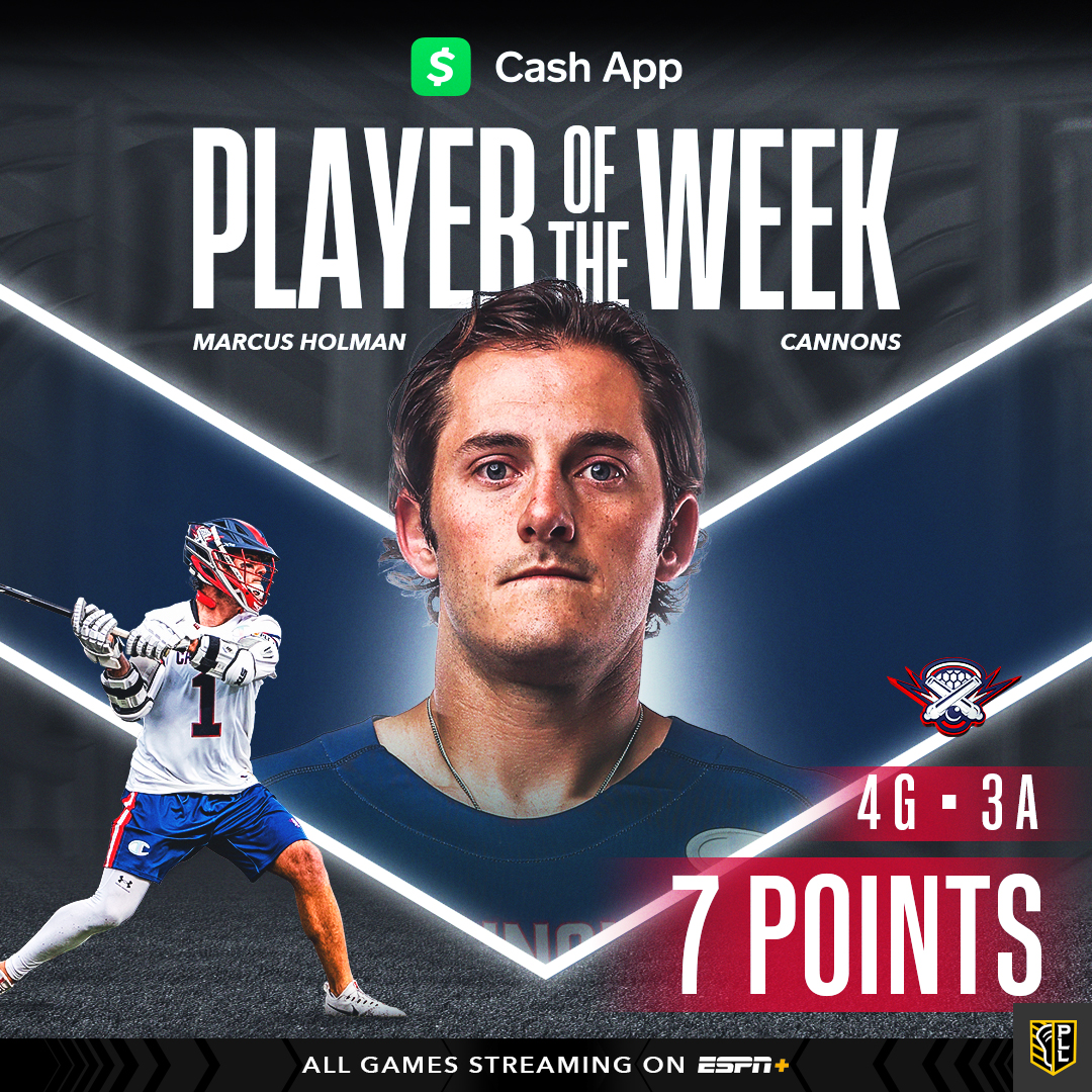 A dynamite performance that led to a major W for his team 👏 @MarcusHolman1 is your Player of the Week! @CashApp