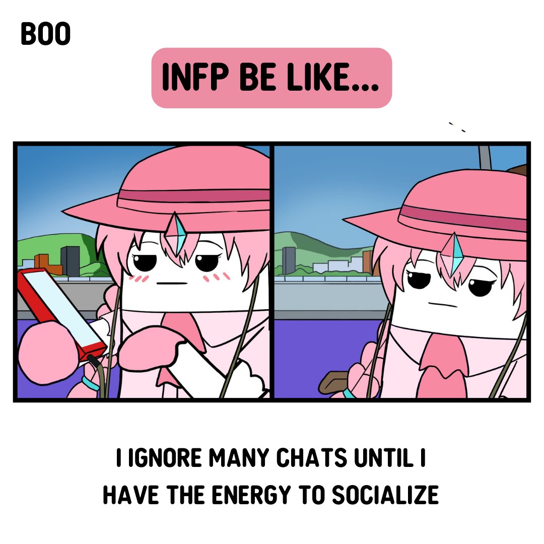 BooTheApp's tweet photo. Everyday struggle ๐ญ #infp #infpmeme #infpmemes
https://t.co/crYGwBovcM
Take the test and find your right match ๐ https://t.co/EBu3b96R8K