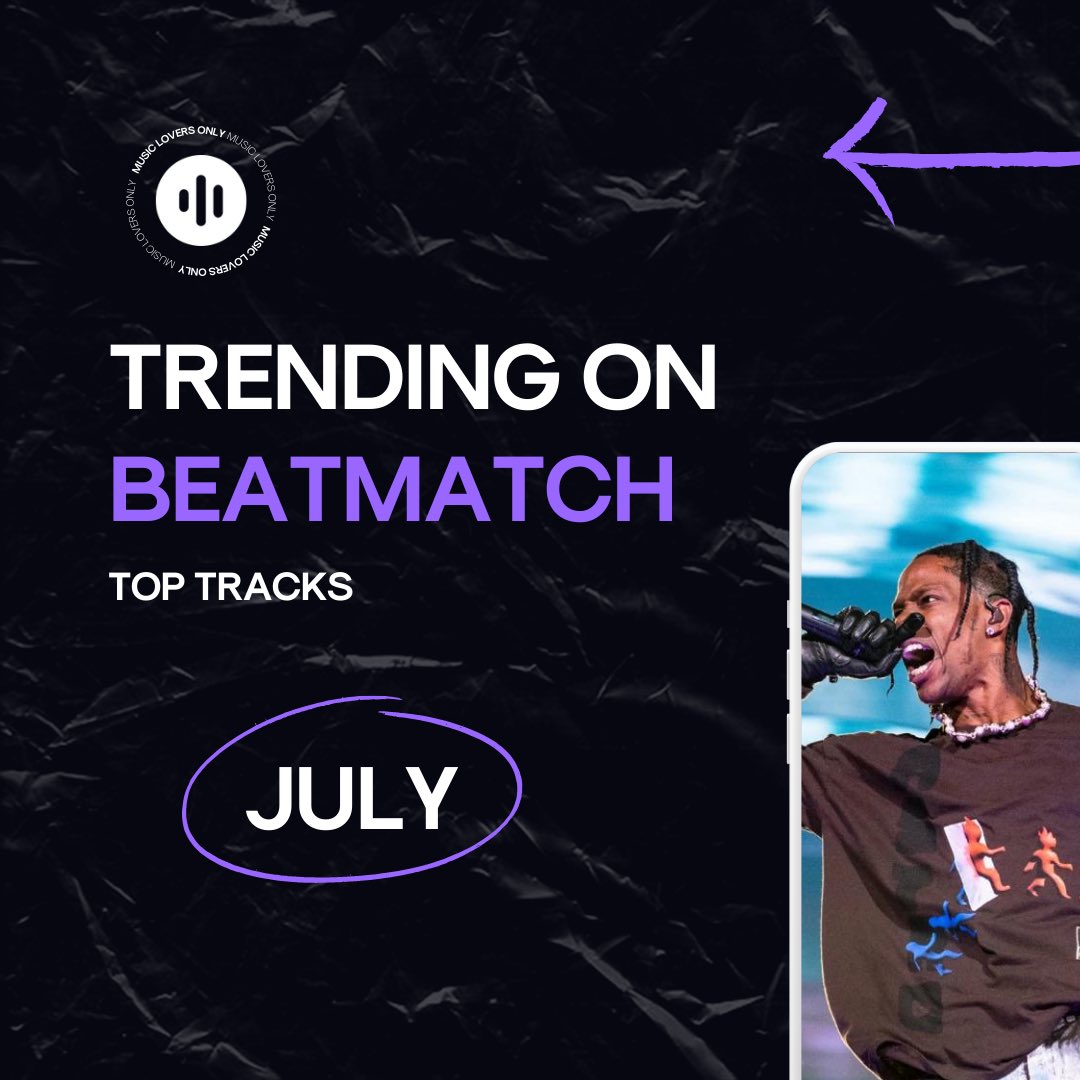 joinbeatmatch's tweet photo. July was the month of Hip-Hip with many top artists dropping new albums. Travis Scott and Gunna most definitely left an impression in the #Beatmatch community. Find out which new (and old) tracks are carrying members through the summer! ➡️🎵
#music #hiphop #newalbum #utopia #travis #gunna #drake #21savage