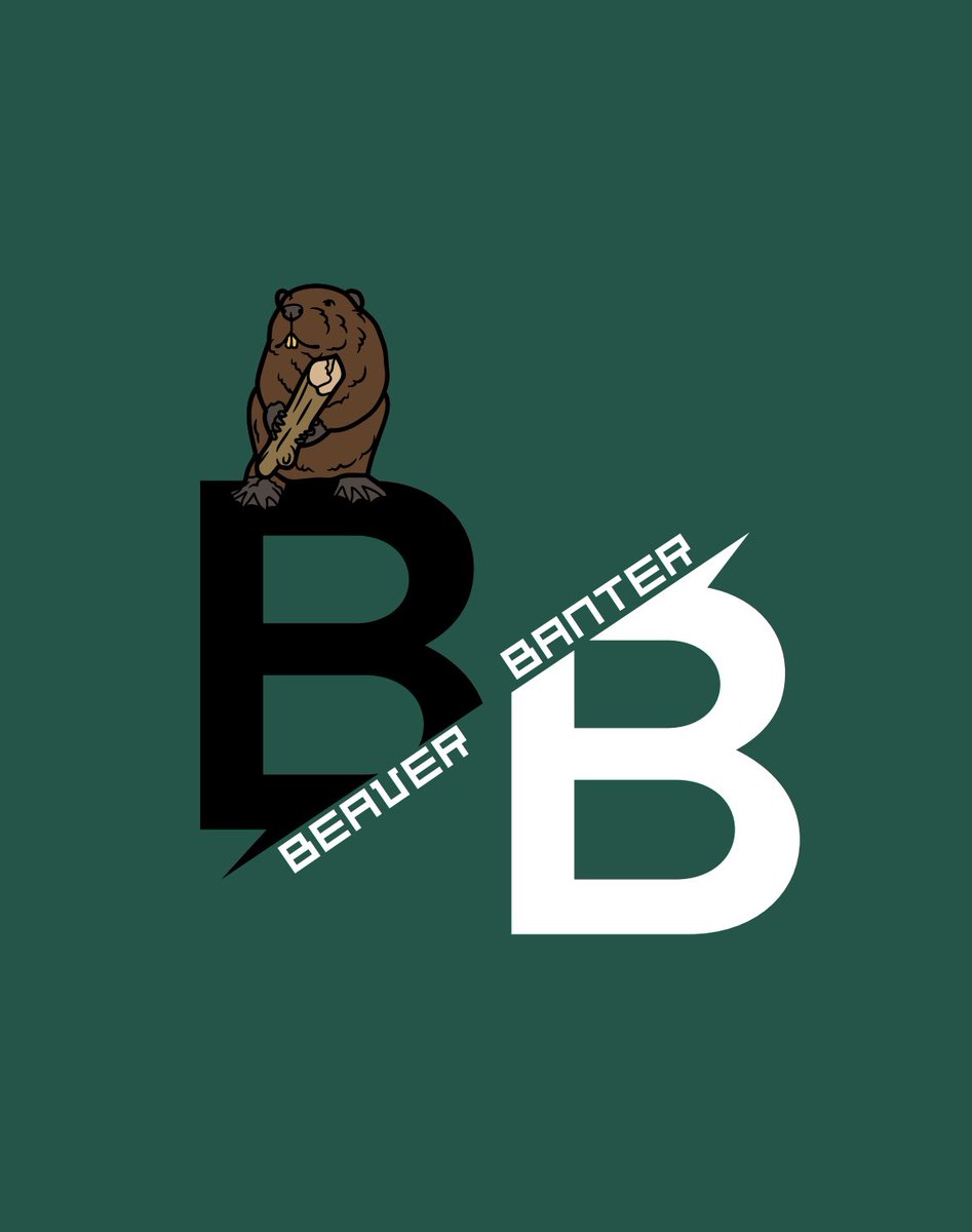 Beaver Banter Podcast (@beaverbanter) on Twitter photo Huge shout out to <a href="/ben_rivs7/">Ben Rivers</a> for coming up with our new official Beaver Banter Podcast logo! Huge shout out to <a href="/ben_rivs7/">Ben Rivers</a> for coming up with our new official Beaver Banter Podcast logo!