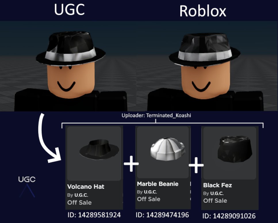 Peak” UGC on X: UGC creator Kyerium uploaded a knockoff of the item Epic  Face in 3 parts. The items are meant to be used with goqurt's Epic Face  mouth. #Roblox #RobloxUGC