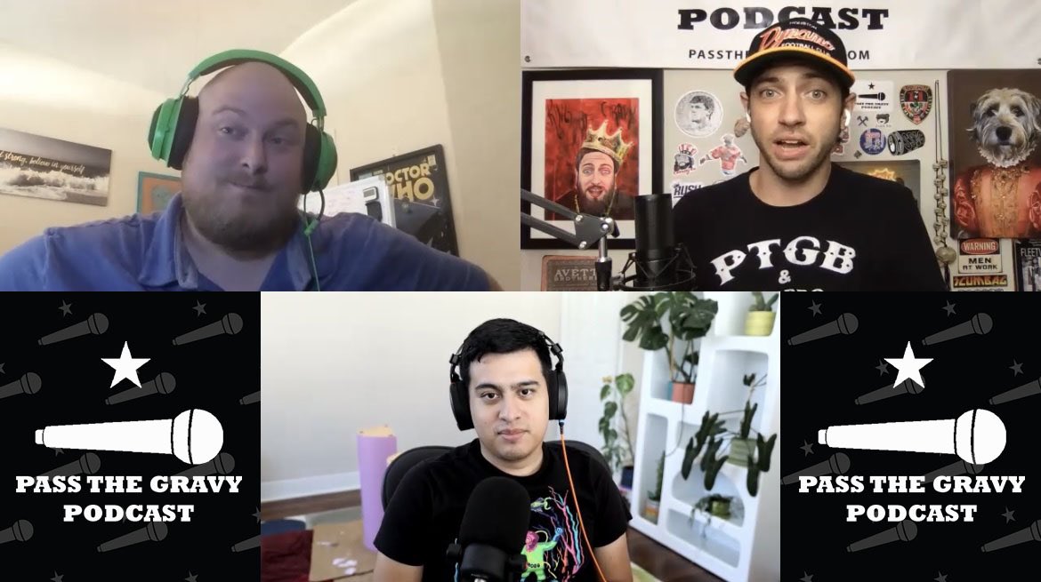 AlexJMiddleton's tweet photo. Does sauce count as seasoning? Are top hats the classiest hats to wear with a suit? Did the pilgrims build the Mayflower to avoid flight delays? We’ll get to the bottom of all that and more on this week’s @passthegravypod. Hear episode 525 now wherever you listen to podcasts. https://t.co/dLhbI8vESj