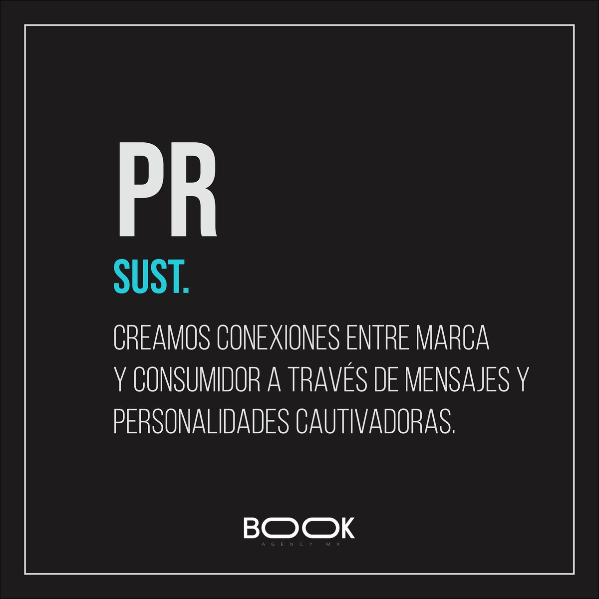 BOOKAgencyMX's tweet photo. PR • Creamos conexiones entre marca y consumidor a través de mensajes y personalidades cautivadoras.
.
.
.
#BOOKAgencymx #BOOKPR #BOOKbrands #talentmarketing #influencermarketing #cdmx #BOOKAgencyCommunity #ComunidadBOOK https://t.co/nP5EzihOwM