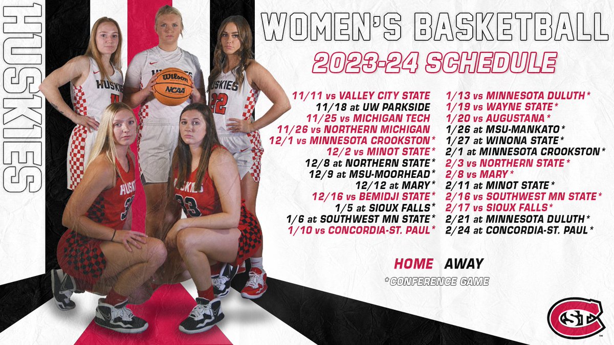 SCSUHuskies_WBB's tweet photo. Take a look at the #Huskies 2023-24 Schedule! 🗓️

#GoHuskies 🐾 https://t.co/3cEX6ICoKT