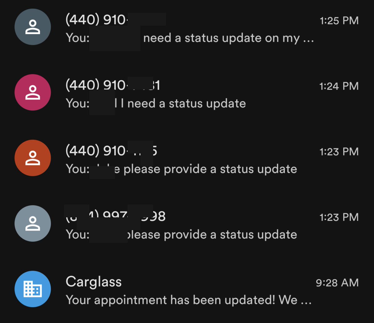 Hi <a href="/safelite/">Safelite</a> I would love an explanation why my appointment was cancelled less than 2 hours before scheduled because glass was not available, and no less than four of your reps have not returned my texts or calls.  Will the workmanship also be this poor?